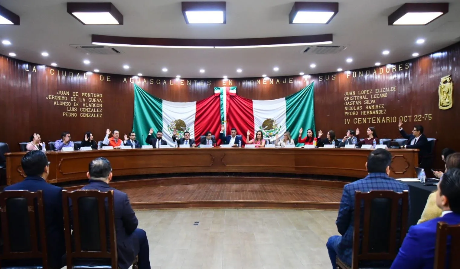 Nuevo cabildo de Aguascalientes arranca con licencias y ausencias