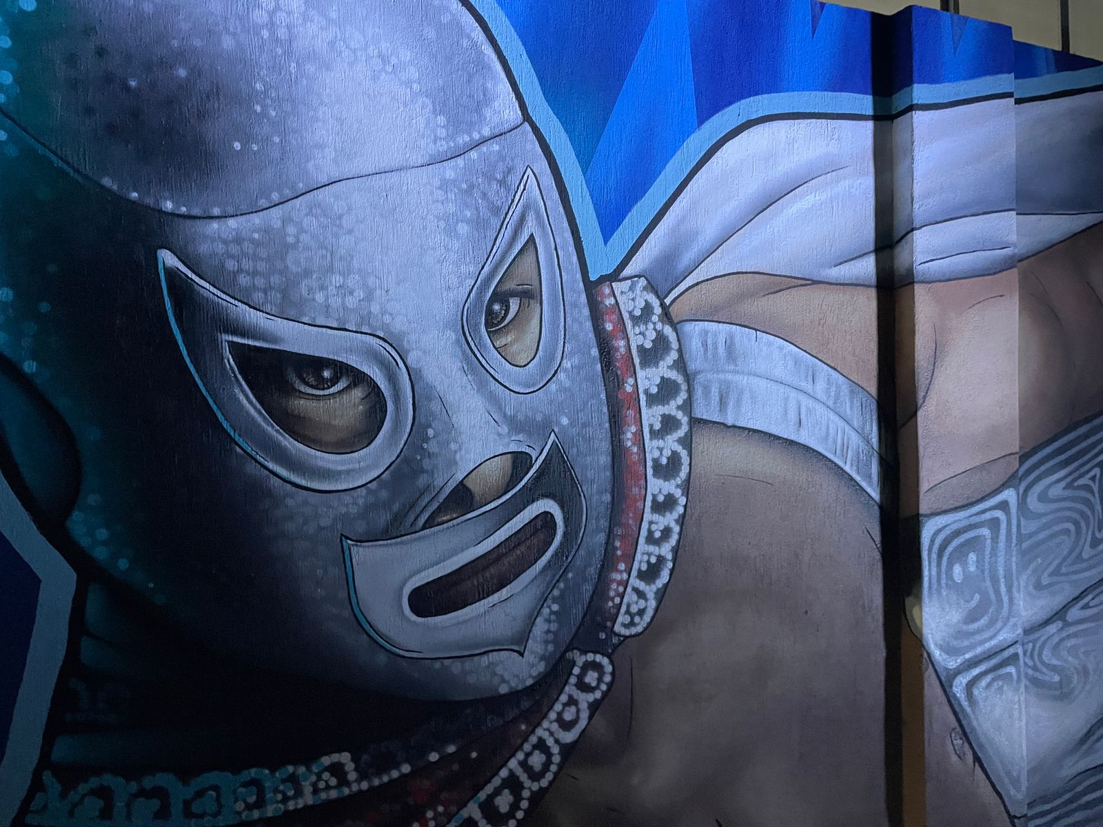 León homenajea al Hijo del Santo con mural gigante