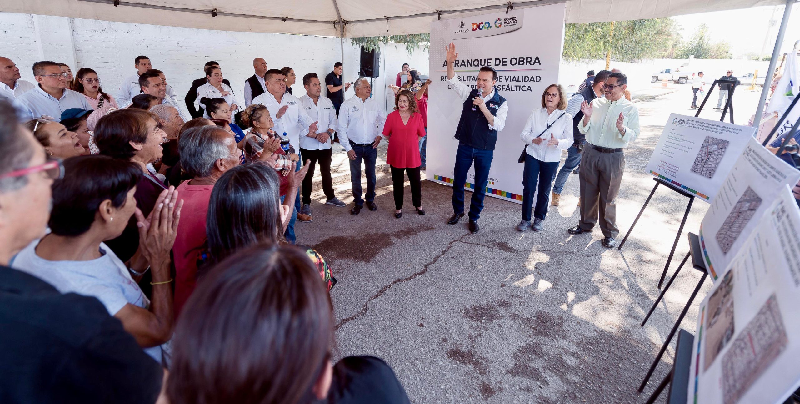 Inician obras de pavimentación en región Laguna