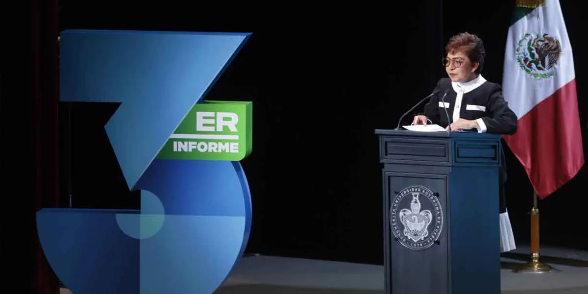 Lilia Cedillo resaltó logros y consolidación de la BUAP durante tres años de rectorado