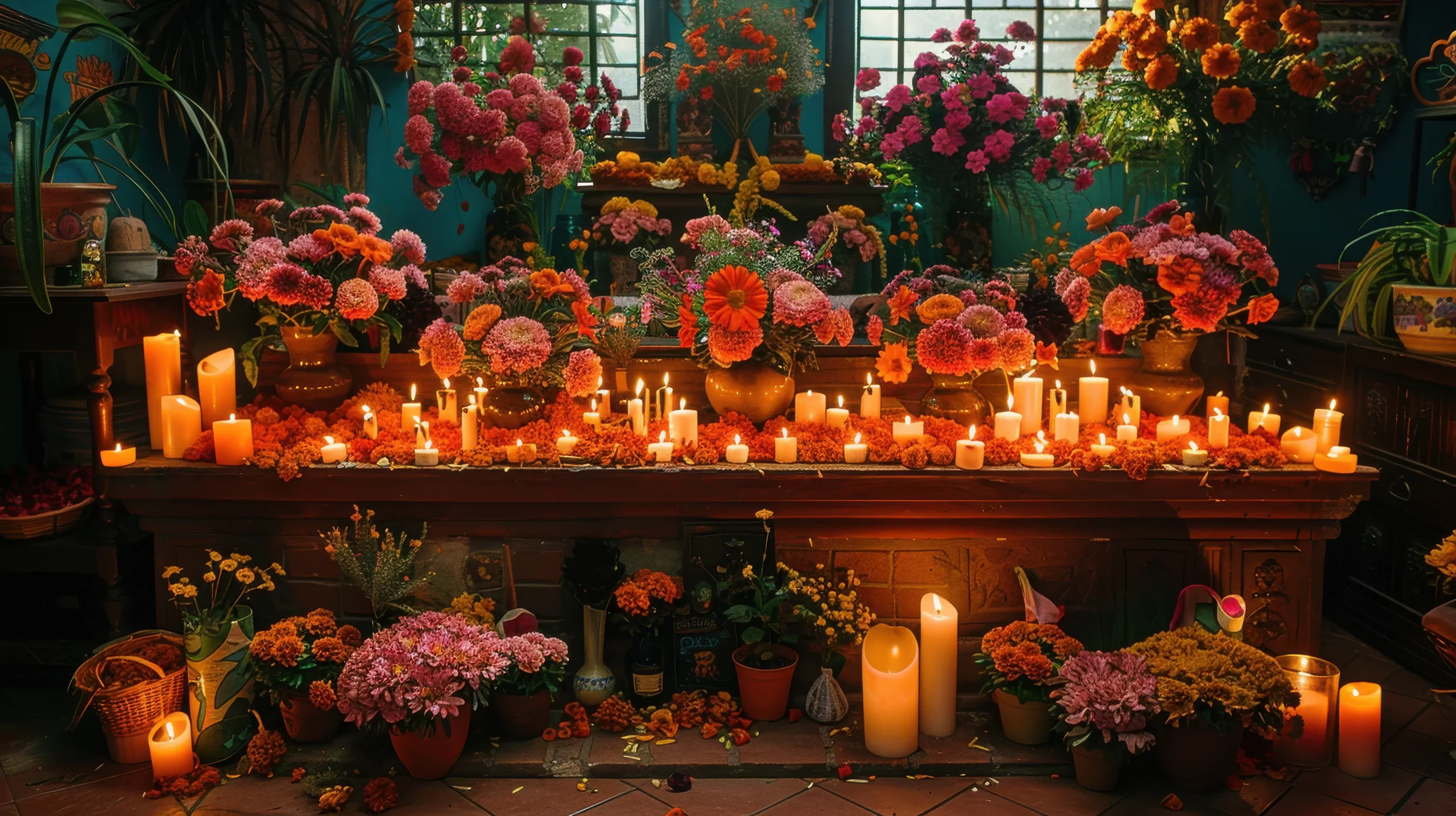 Tolimán, Querétaro, brilla en Los Pinos con una ofrenda de muertos que celebra la vida y la paz