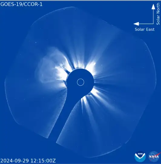 Un nuevo telescopio captura imágenes impresionantes de una tormenta solar