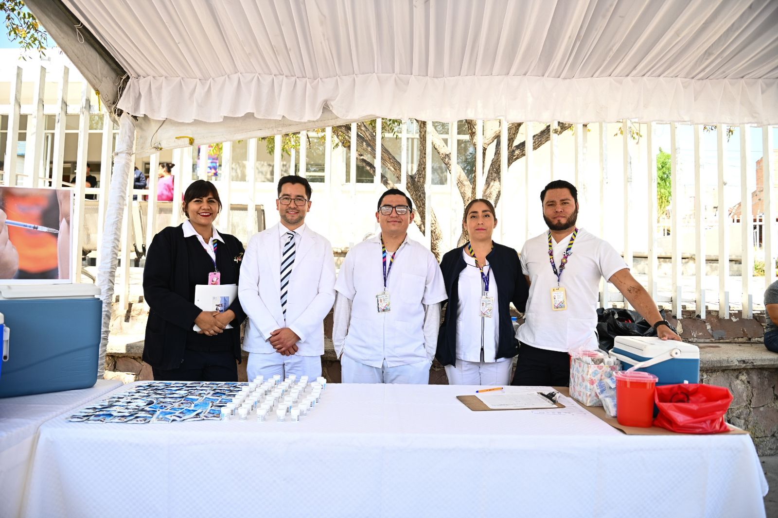 Anuncian aplicación de vacunas contra la influenza, Covid-19 y neumococo en Aguascalientes