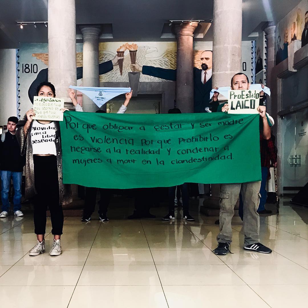 CNDH y el gobierno federal van contra reforma que restringe aborto legal en Aguascalientes
