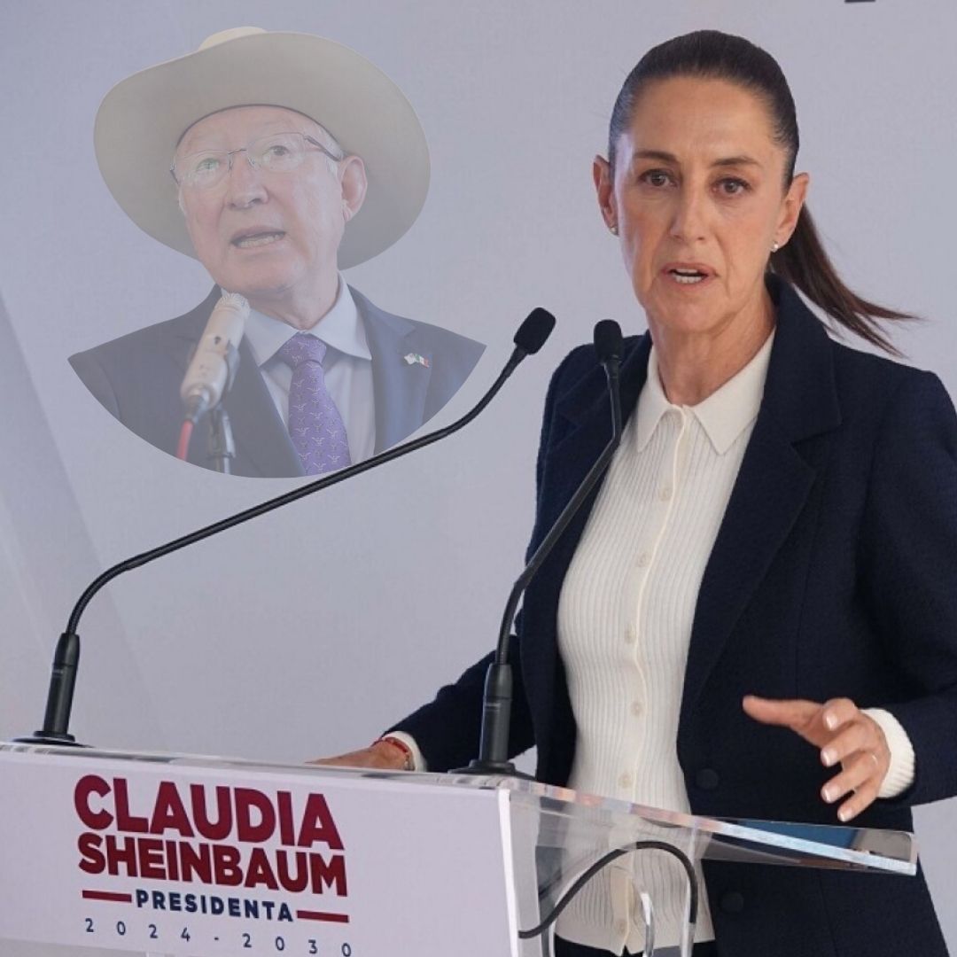 La presidenta respondió a las declaraciones del embajador Ken Salazar.