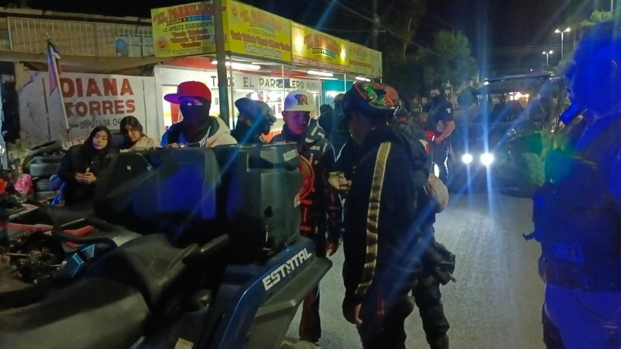 Más de 50 detenidos la noche de Halloween en Durango