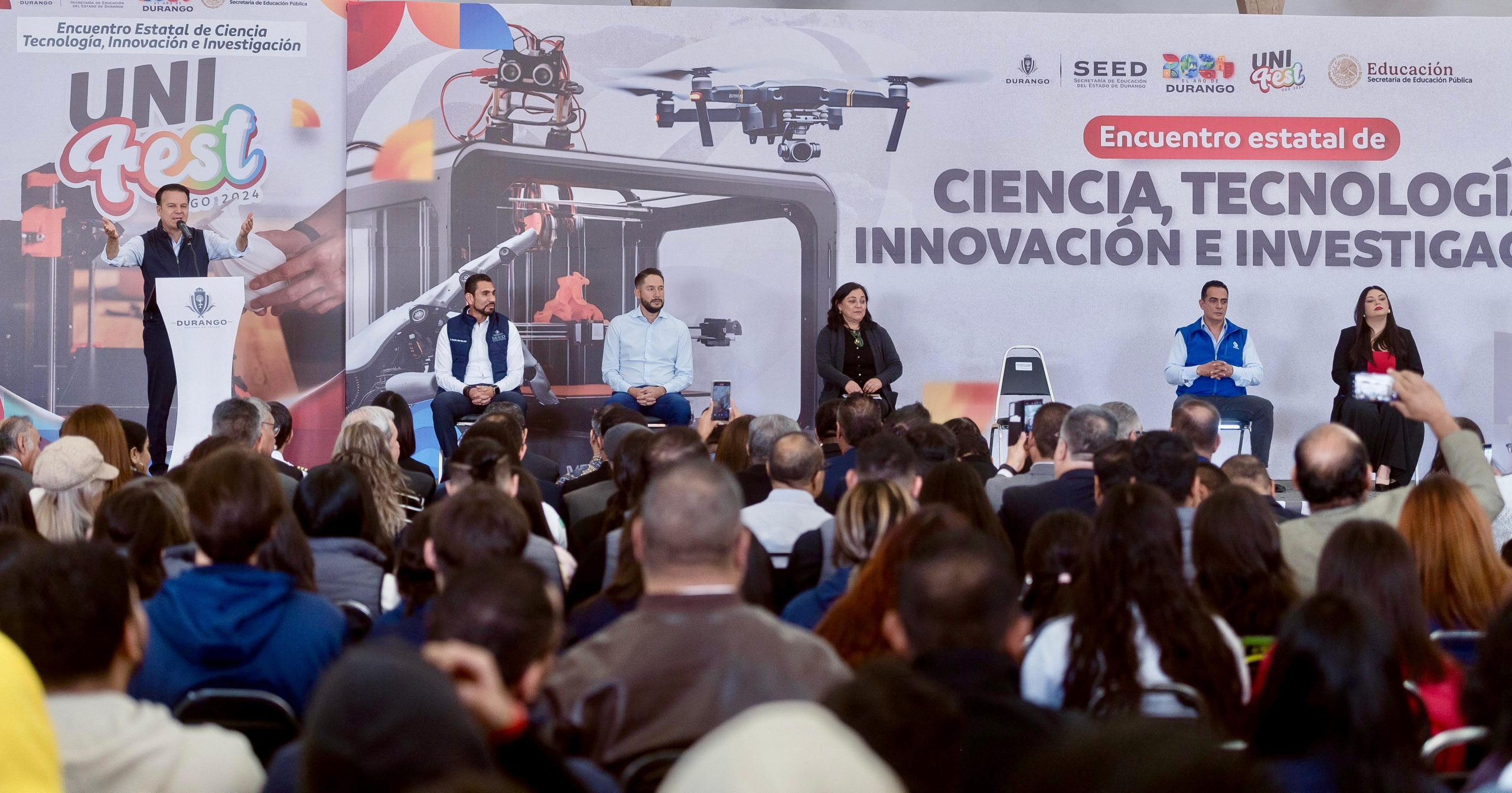 Inauguran Encuentro de “Ciencia, Tecnología, Innovación e Investigación UNIFEST DGO 2024"
