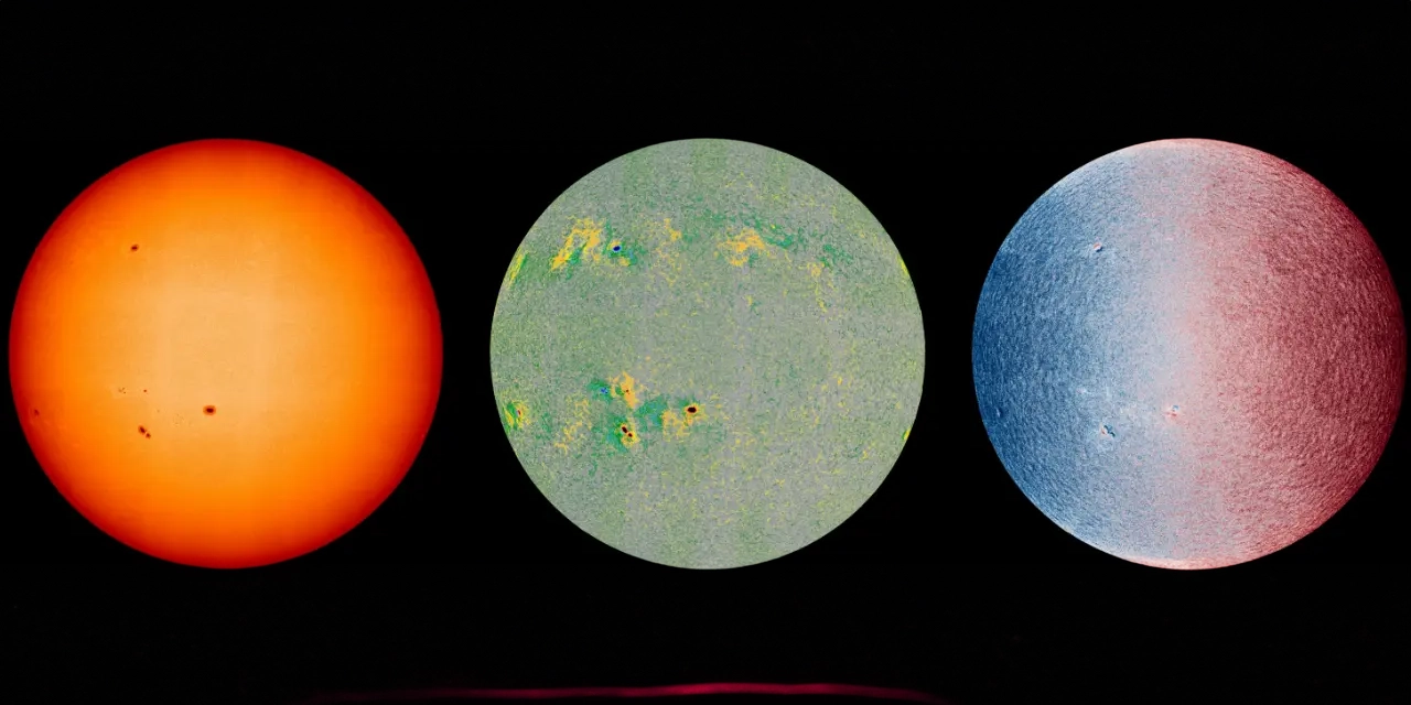 Imágenes del Sol