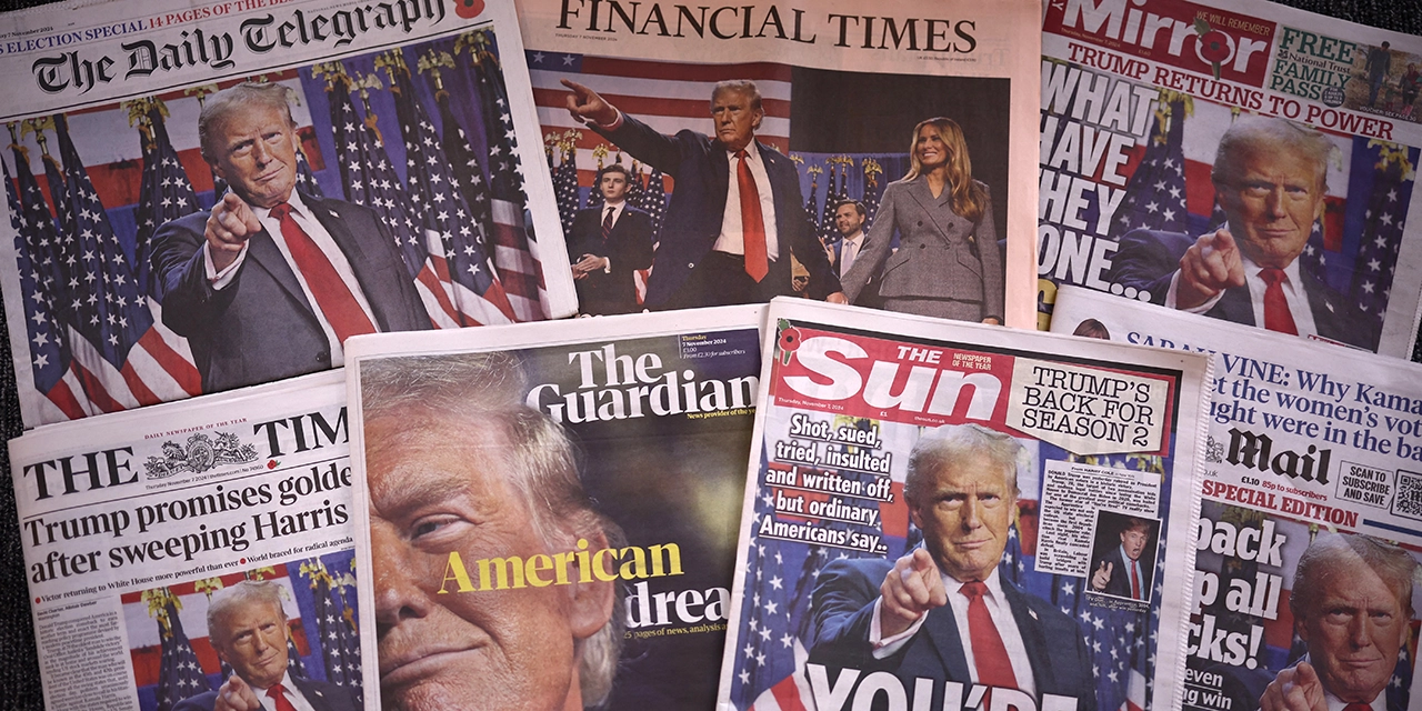 Trump prensa