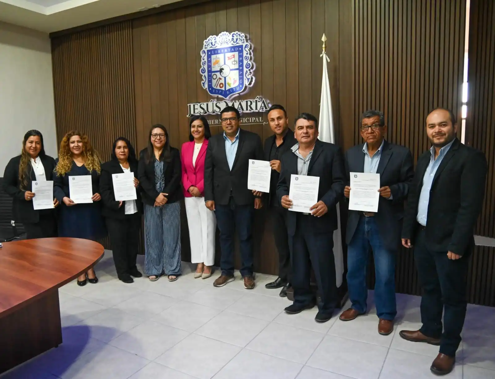 Nombran nuevos delegados en el municipio de Jesús María