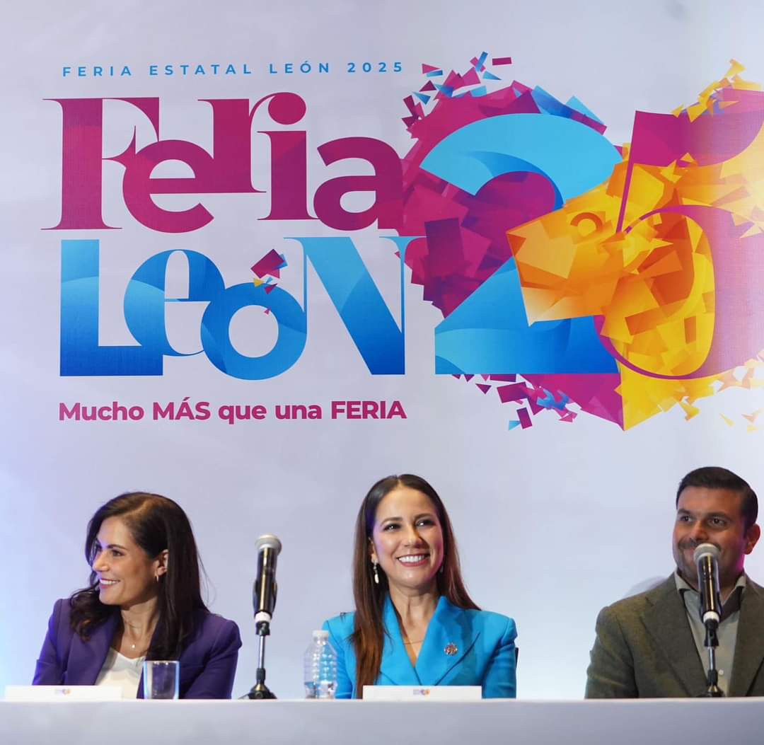 Gobernadora presenta el programa de la Feria de León a nivel nacional