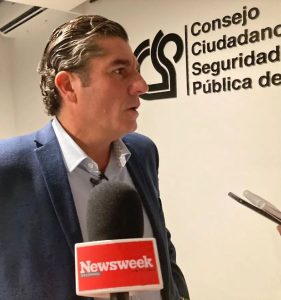 Edgardo Flores Campbell Presidente del Comité Ciudadano de seguridad pública Tijuana / Newsweek Baja California.