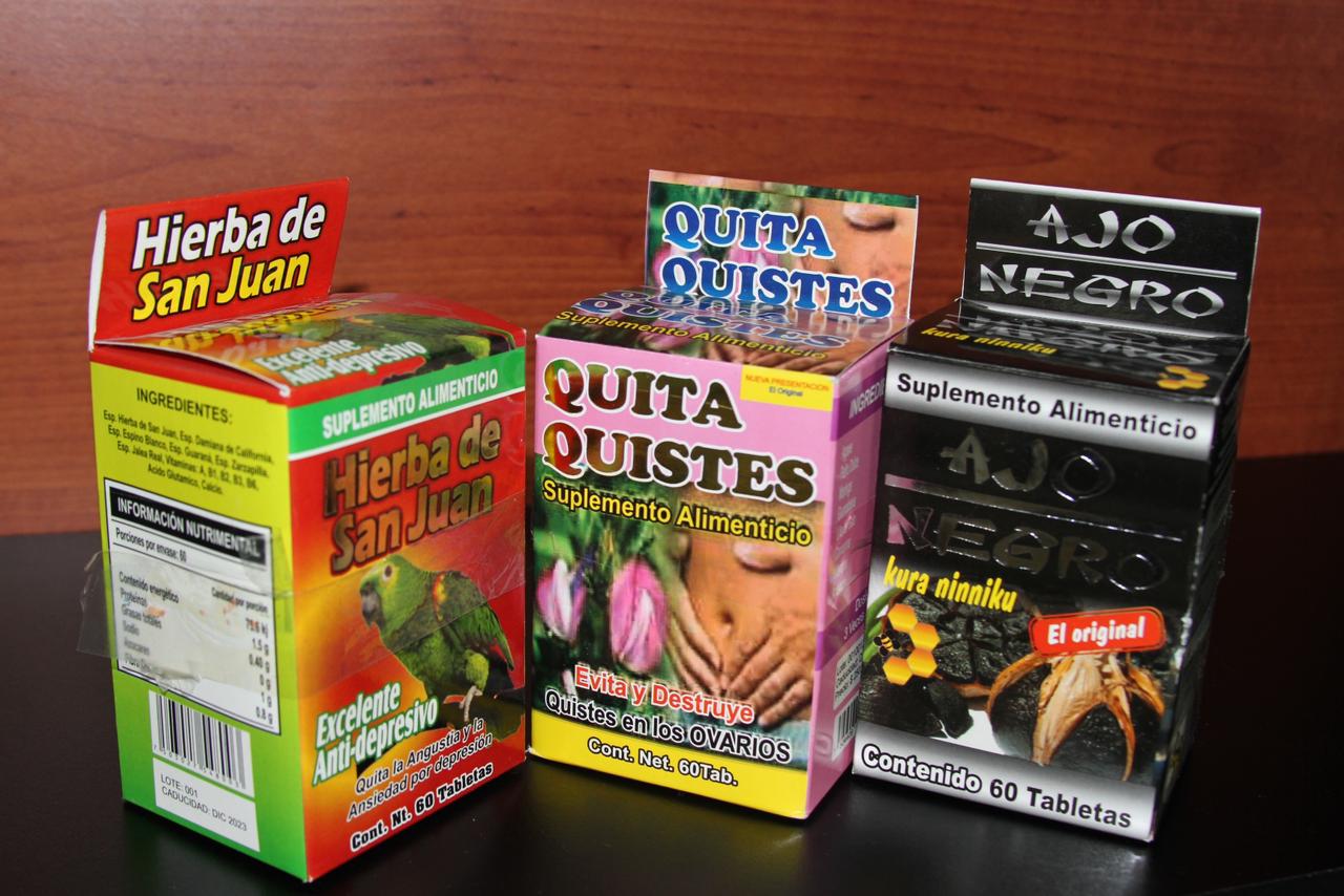 Decomisan más de mil 600 “productos engaño” en Aguascalientes