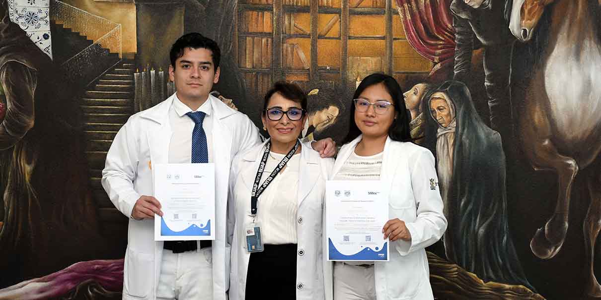 Pasantes de Medicina BUAP ganan primeros lugares en Encuentro de Simulación Clínica