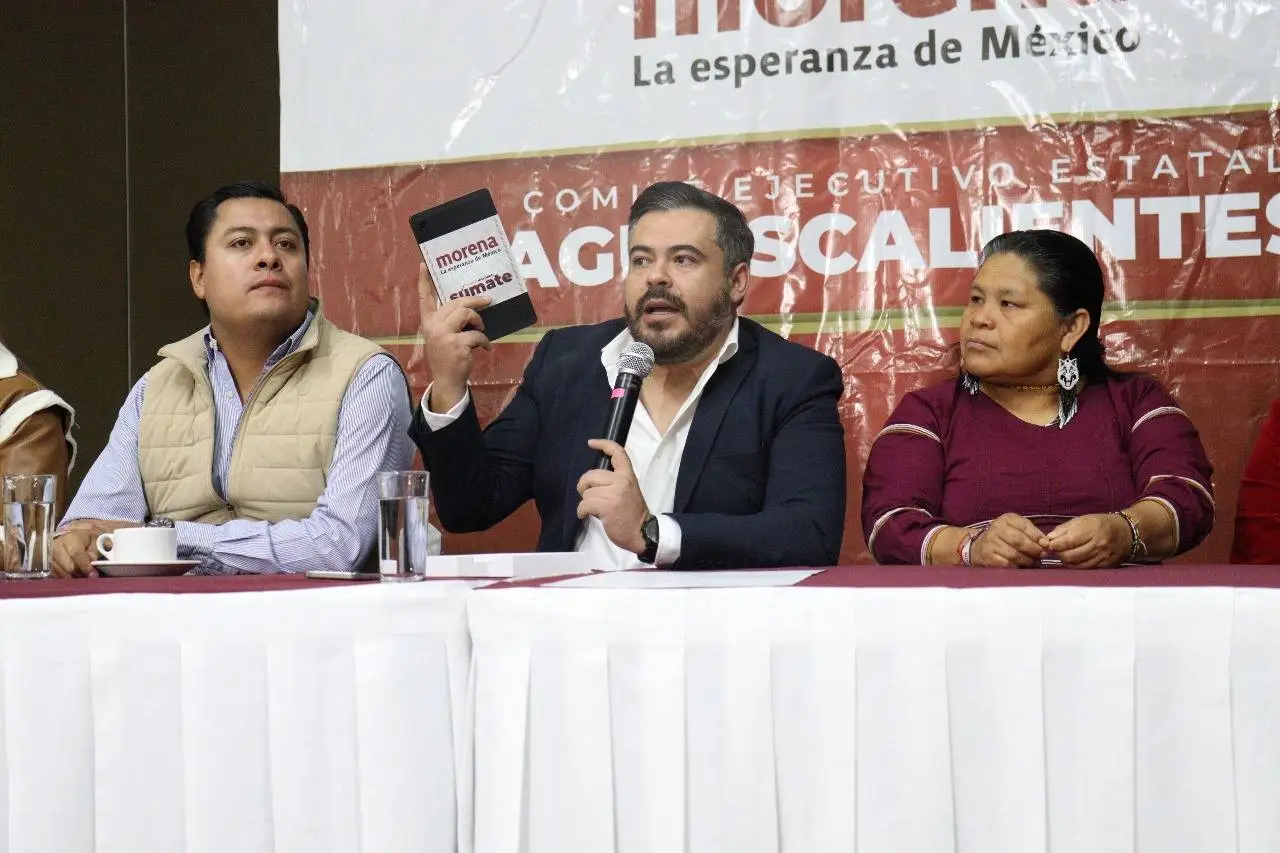 Busca Morena alianza con PT y PVEM en Aguascalientes