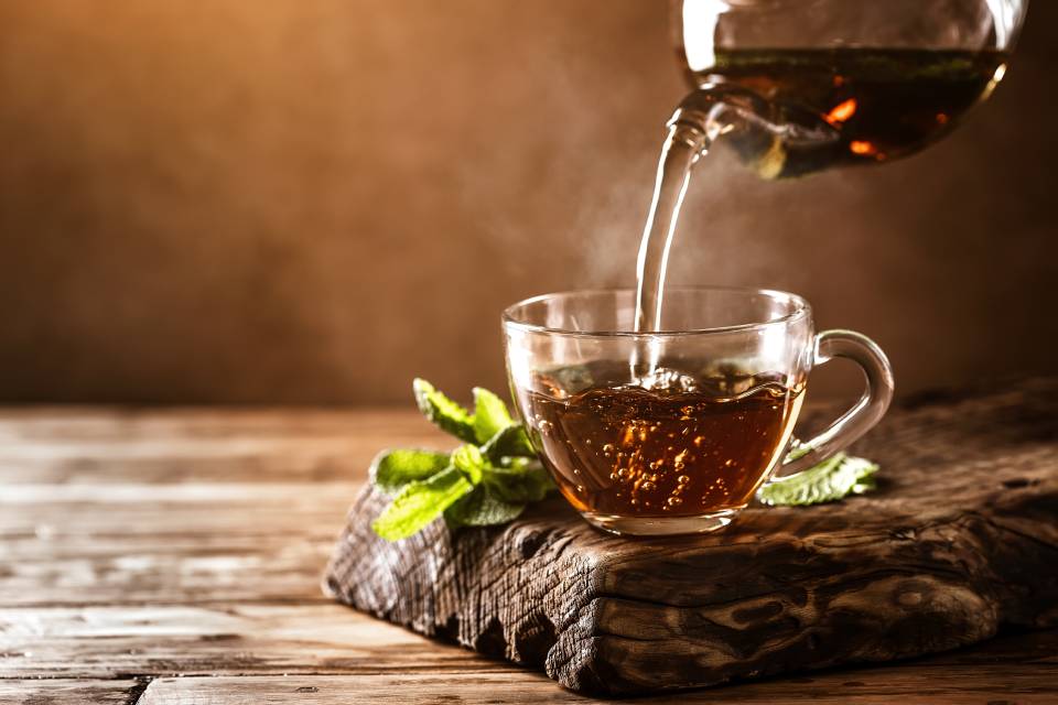 El té como un producto de belleza diaria
