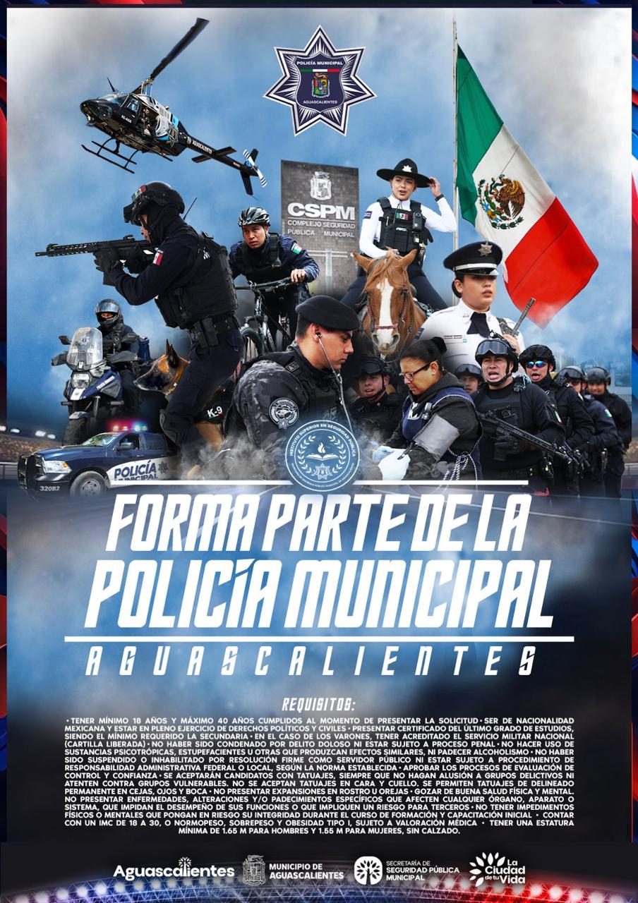 ¿Quieres ser policía? Estos son los requisitos para la corporación municipal