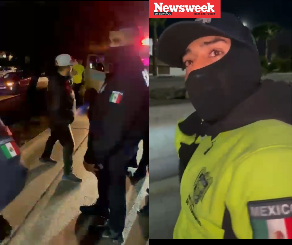 Video de extorsión en la línea SENTRI: ciudadano denuncia abuso de auxiliares de tránsito en Tijuana