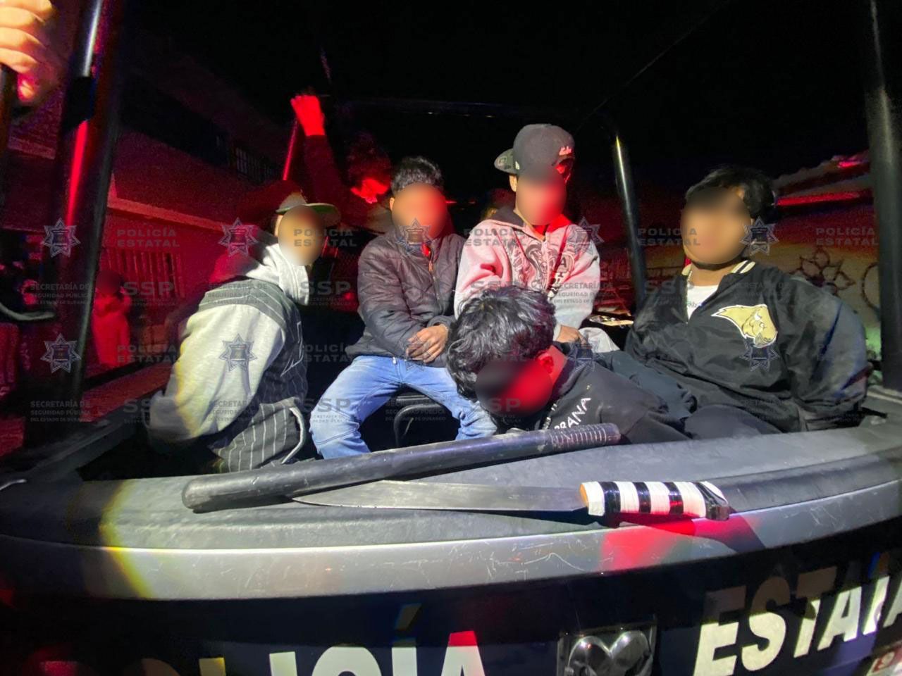 Siguen detenciones de jóvenes involucrados en pandillas en Durango