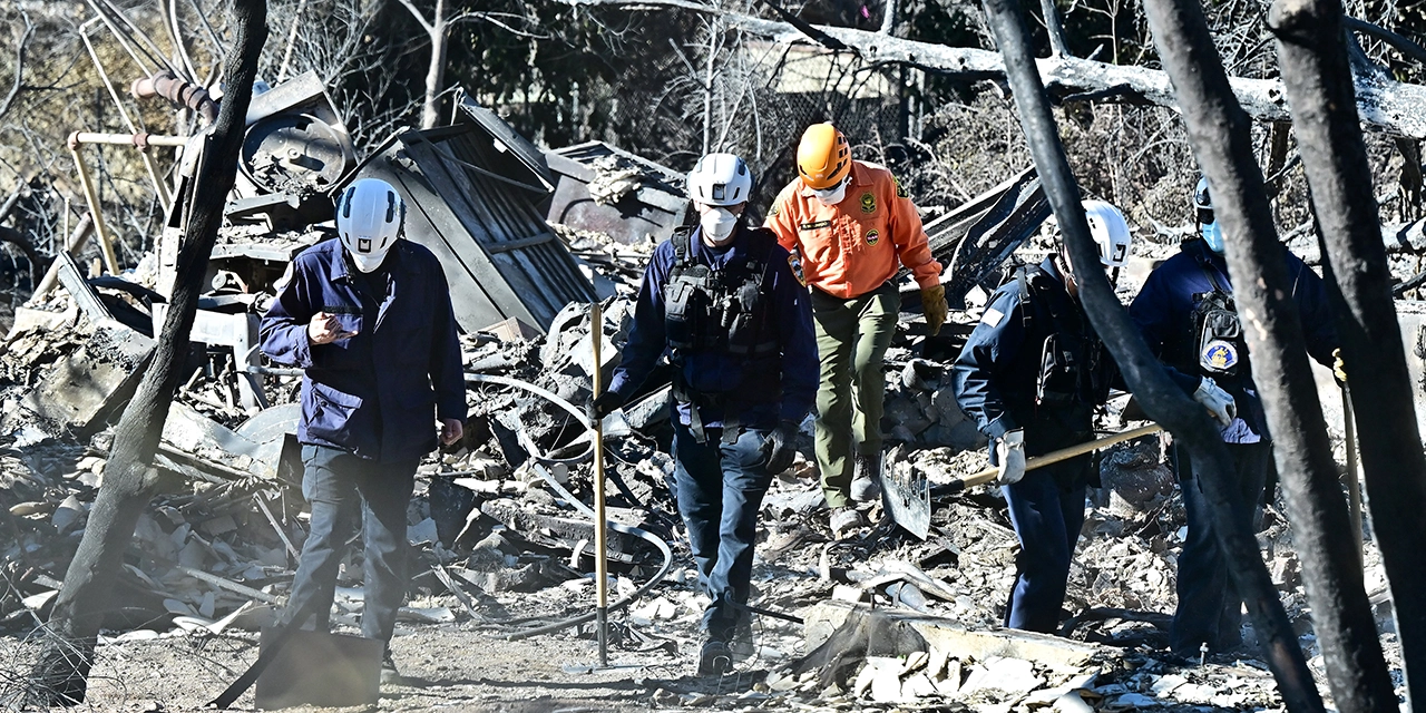 De la cárcel a los incendios: reos ayudan a combatir el fuego en Los Ángeles