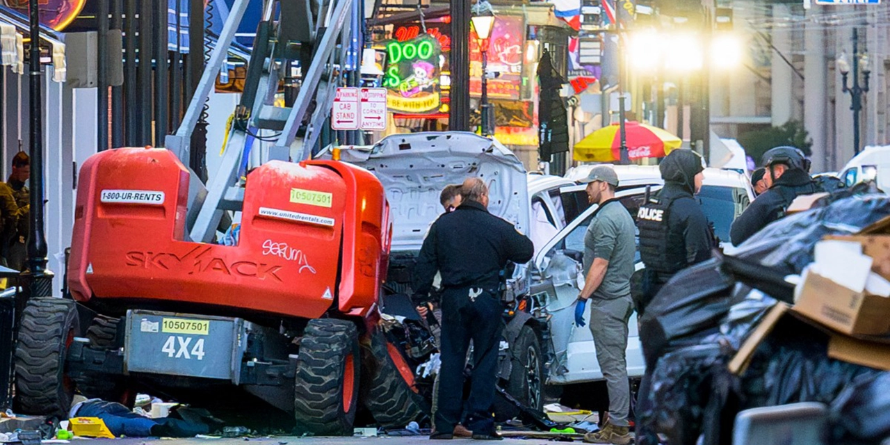 Sujeto atropella festejos de Año Nuevo en Nueva Orleans; mata a 10 personas