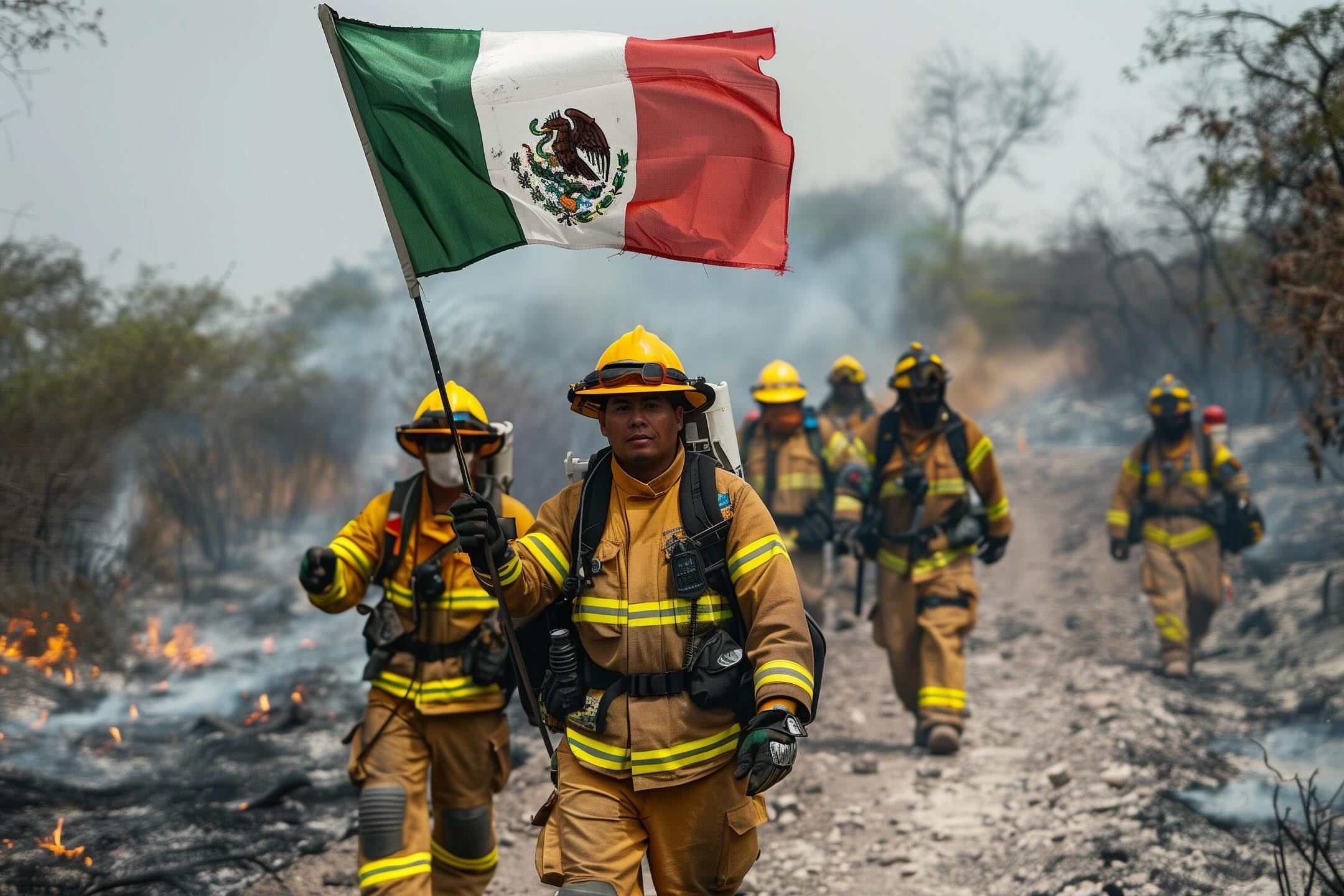 Incendios en Los Ángeles: Más de 40,000 hectáreas quemadas. Resalta apoyo de México en la emergencia