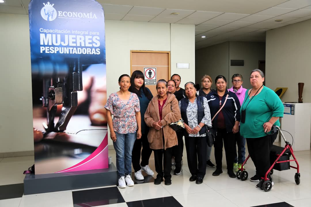 Mujeres en la industria del calzado: se capacitan como pespuntadoras