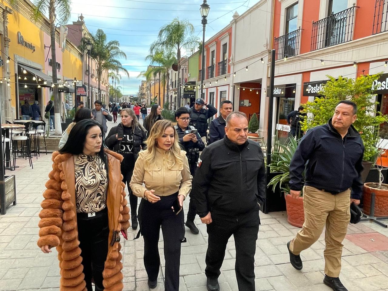 Empresarios realizan recorrido en Corredor Constitución con el secretario de seguridad