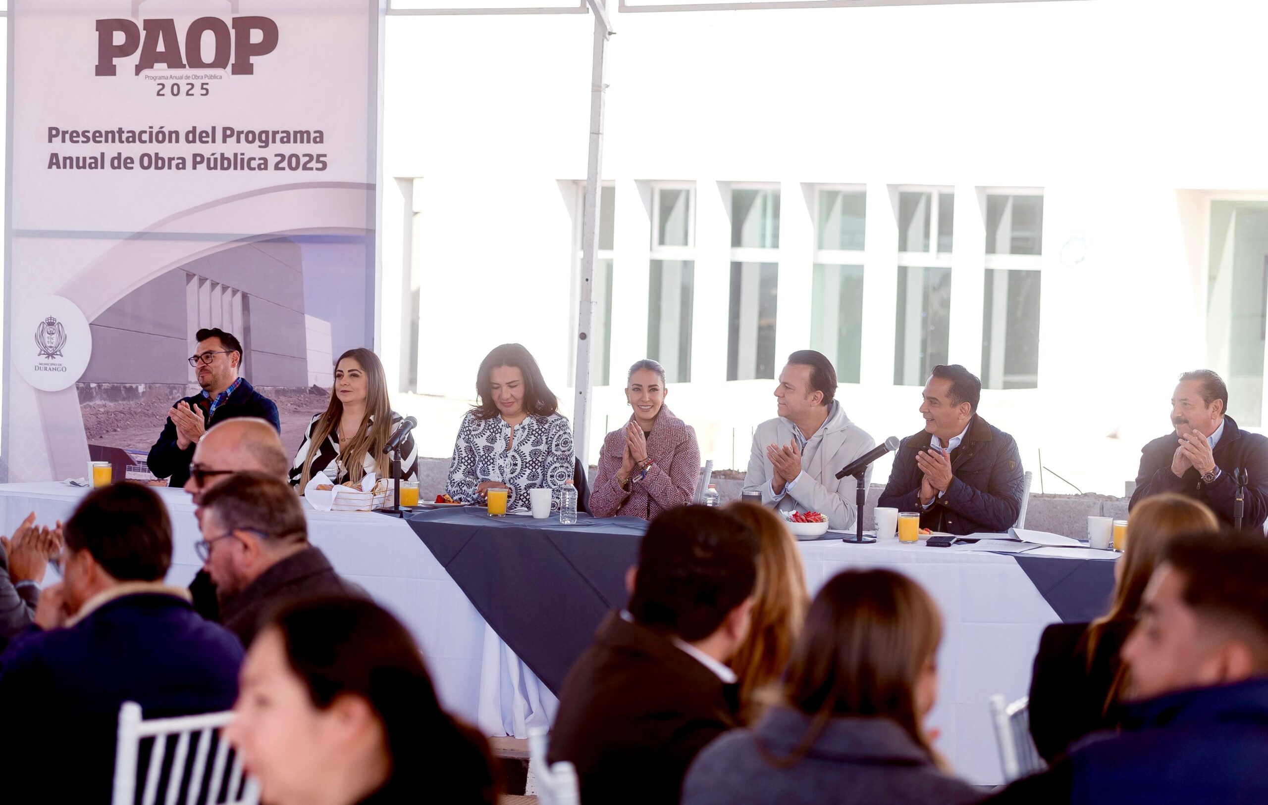Presentan Programa Anual de Obra Pública 2025 en Durango