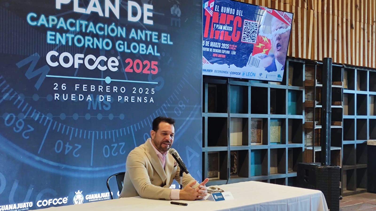 Capacitación a empresas vs medidas de Trump en Guanajuato