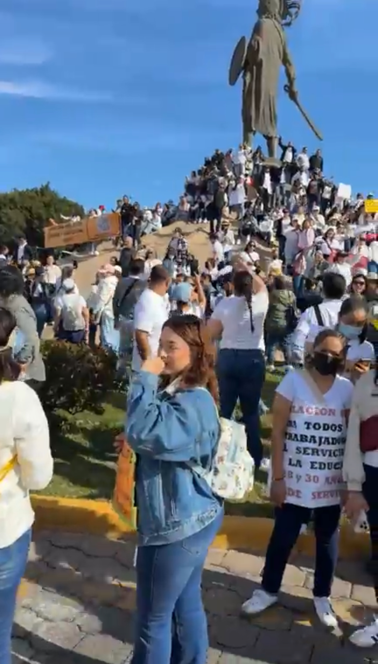 Maestros se movilizan contra reforma del ISSSTE y acusan injusticia fiscal