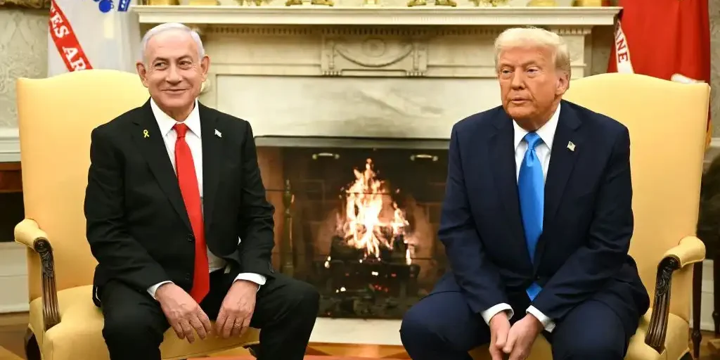 &#8216;Los palestinos adorarían salir de Gaza&#8217;: Trump en la reunión con Netanyahu en la Casa Blanca