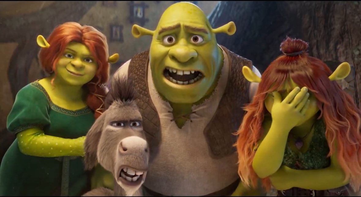 Shrek sorprende a fans con nueva apariencia de sus personajes