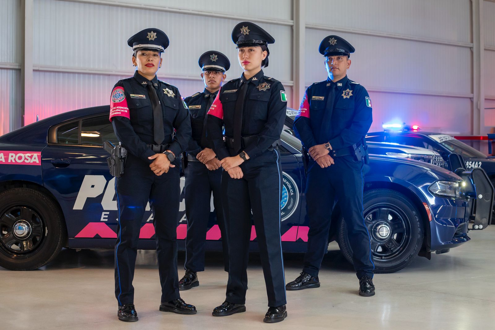Policía Rosa, la apuesta de gobierno para atender mujeres y niños