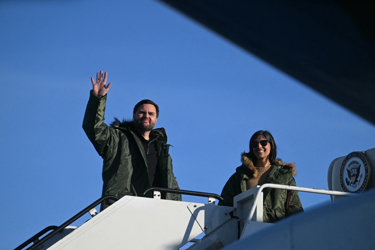 GALERIA: J. D. Vance y su esposa visitan Groenlandia
