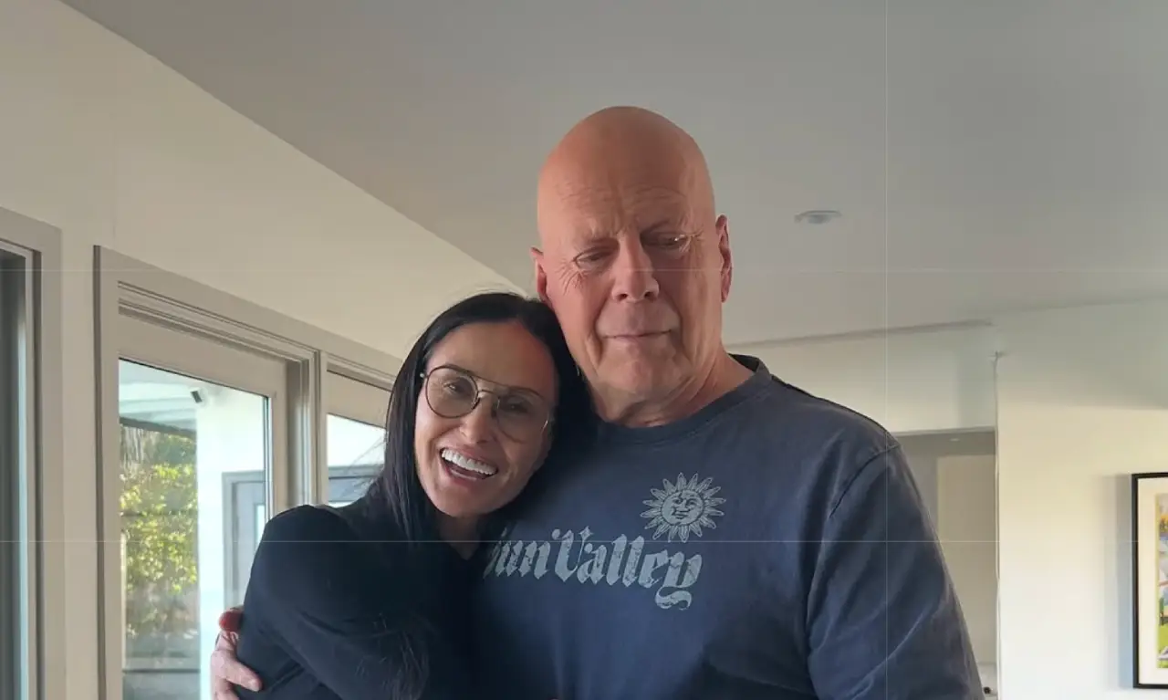 Bruce Willis cumple 70 años y Demi Moore lo festeja