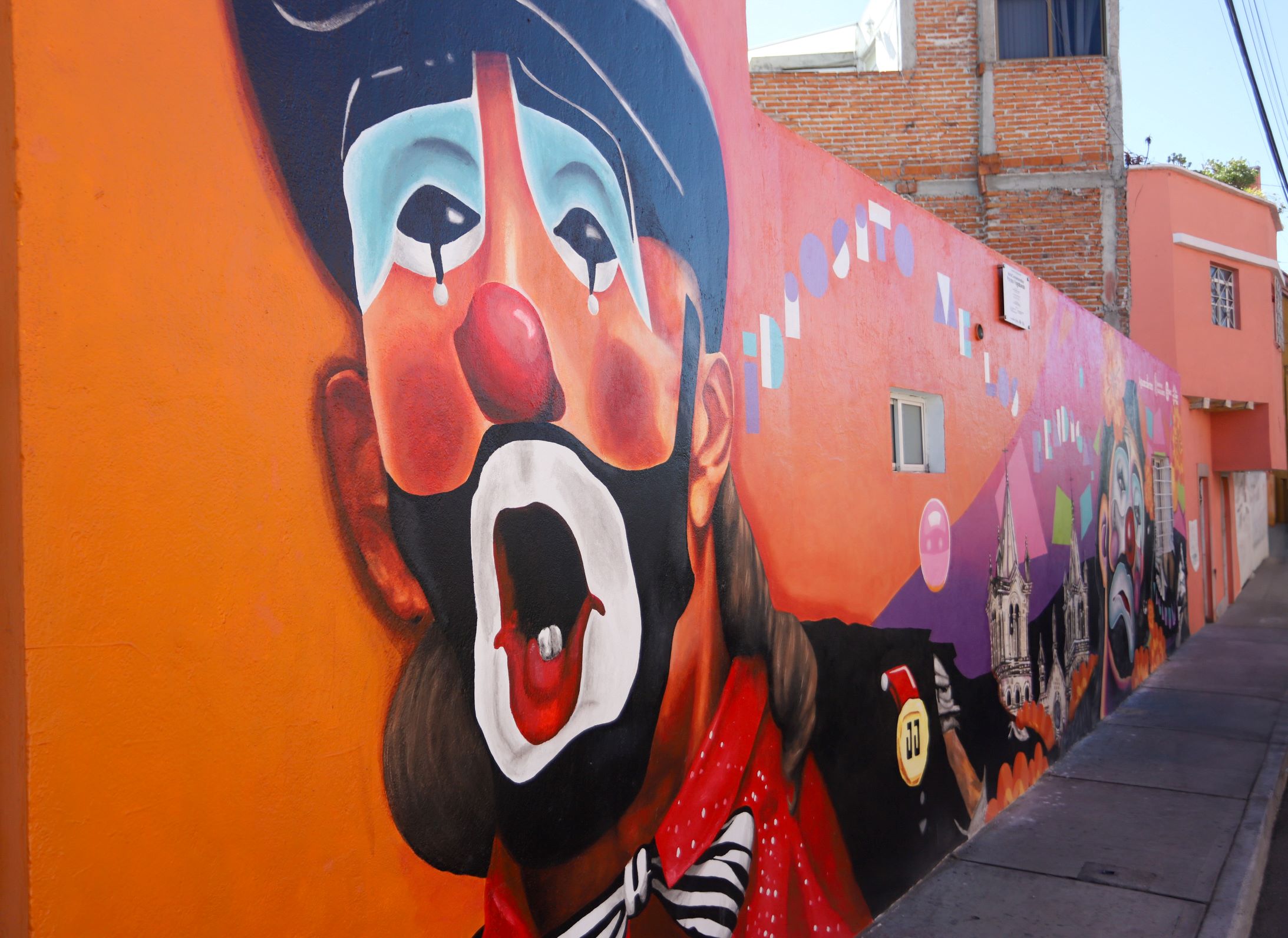 Develan mural en honor al &#8220;Payaso Vagabundo&#8221; de Aguascalientes