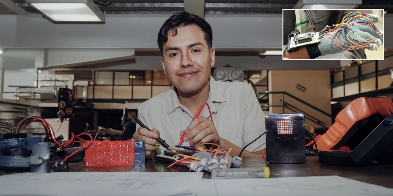 Héctor Hernández, el estudiante mexicano que ganó el influyente premio James Dyson