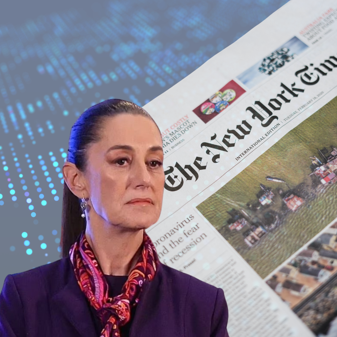 Sheinbaum confirma hackeo de su celular y correo electrónico tras reporte del The New York Times