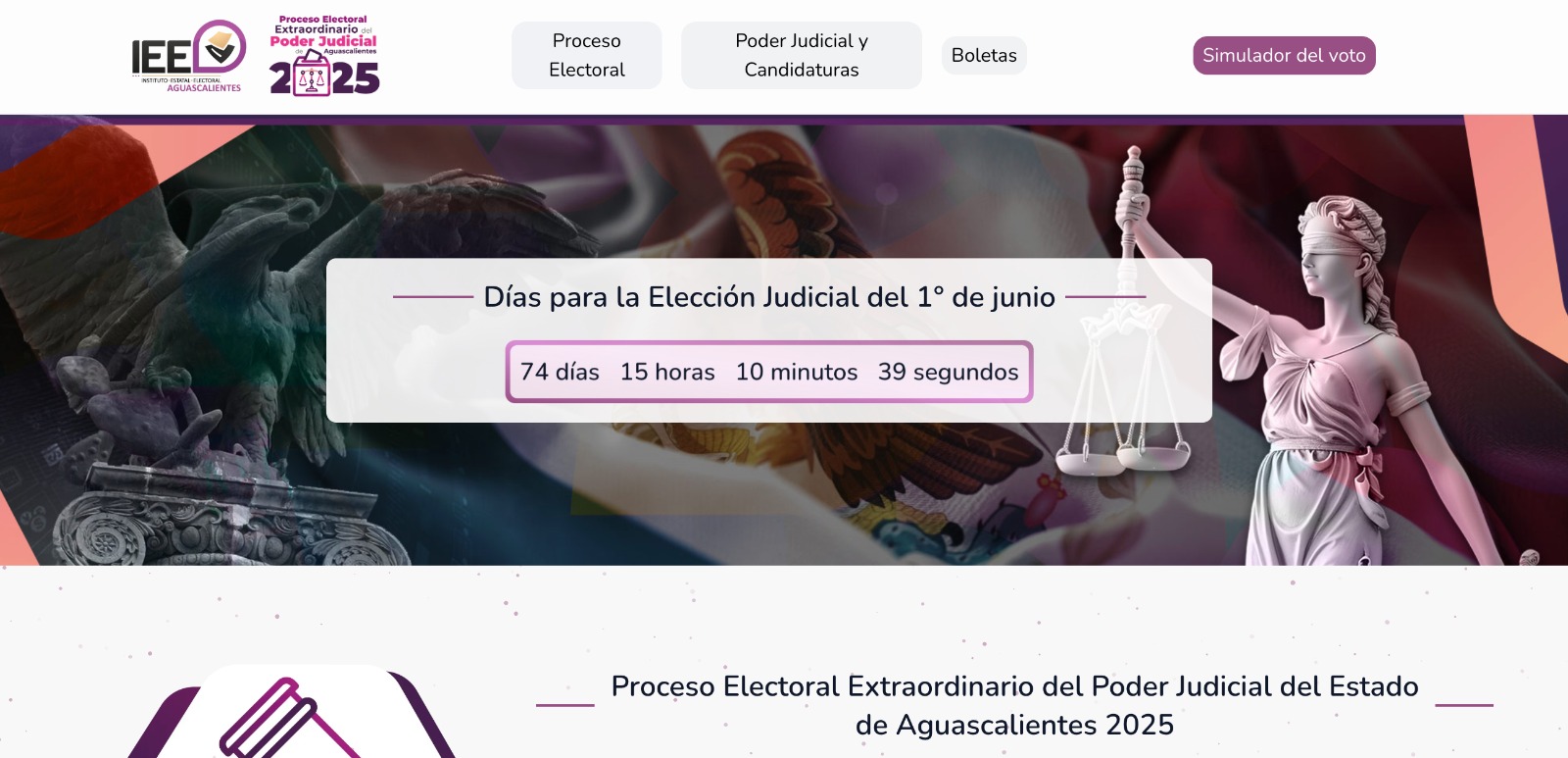 ¿Dónde, cómo y cuándo votar? IEE lanza plataforma sobre la elección judicial