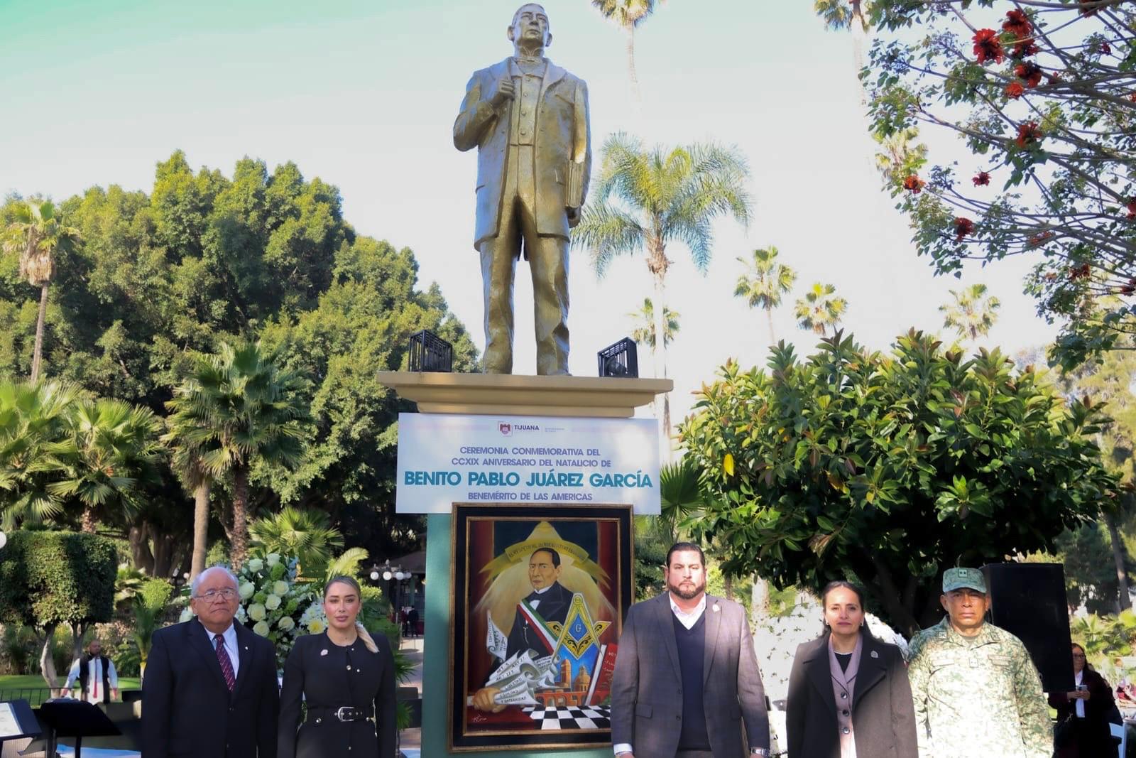Tijuana conmemora el natalicio de Benito Juárez con llamado a la justicia y la inclusión