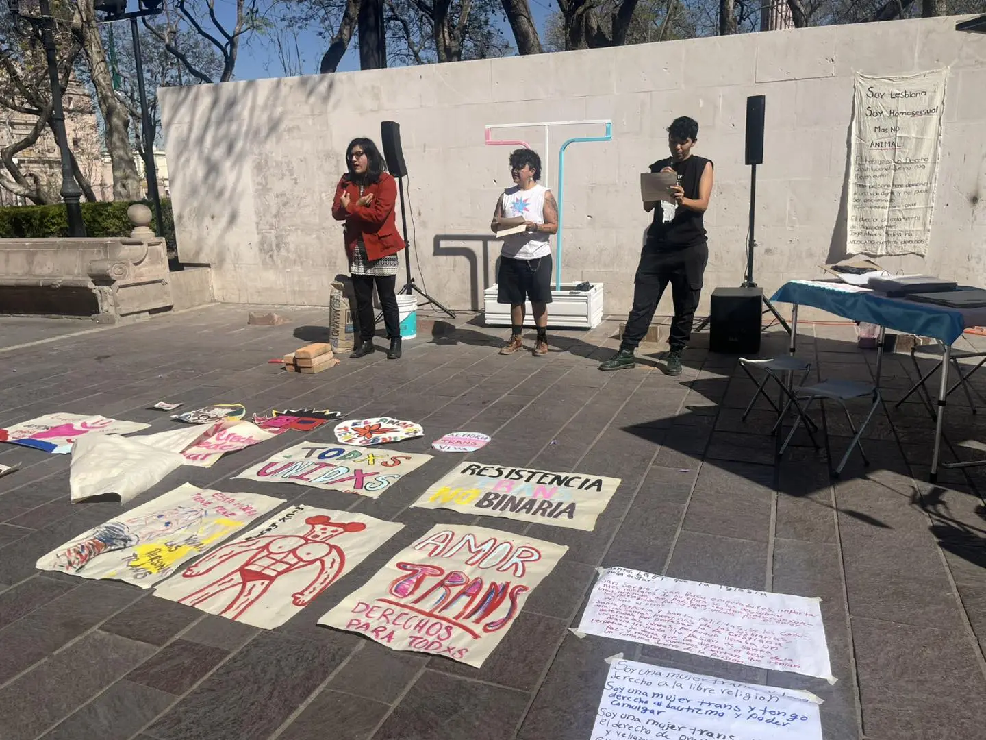 Personas trans demandan inclusión y alto a la violencia en Aguascalientes