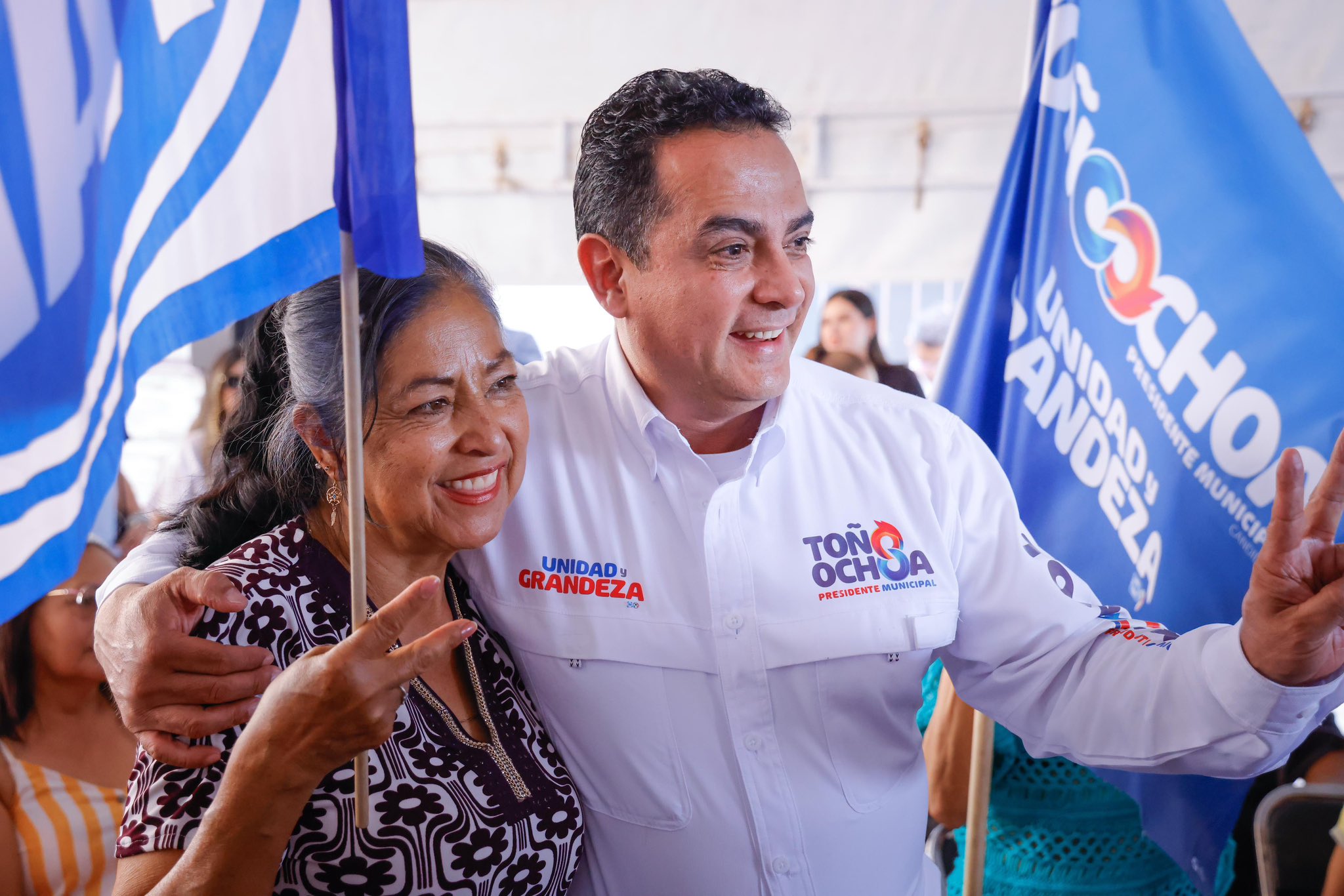 Toño Ochoa candidato a la presidencia, presenta  Un plan de salud con  clínicas y servicios médicos
