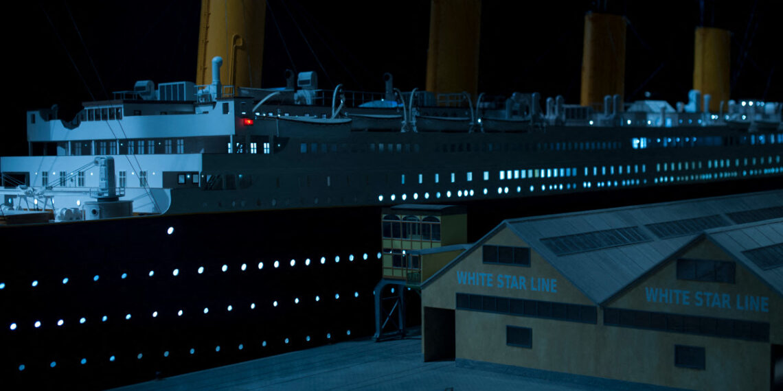 El naufragio del Titanic es una de las catástrofes más registradas del siglo XX. (Photo by JORGE GUERRERO / AFP)