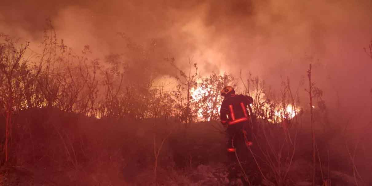 Arrestan a dos por incendios provocados en zonas forestales de Puebla