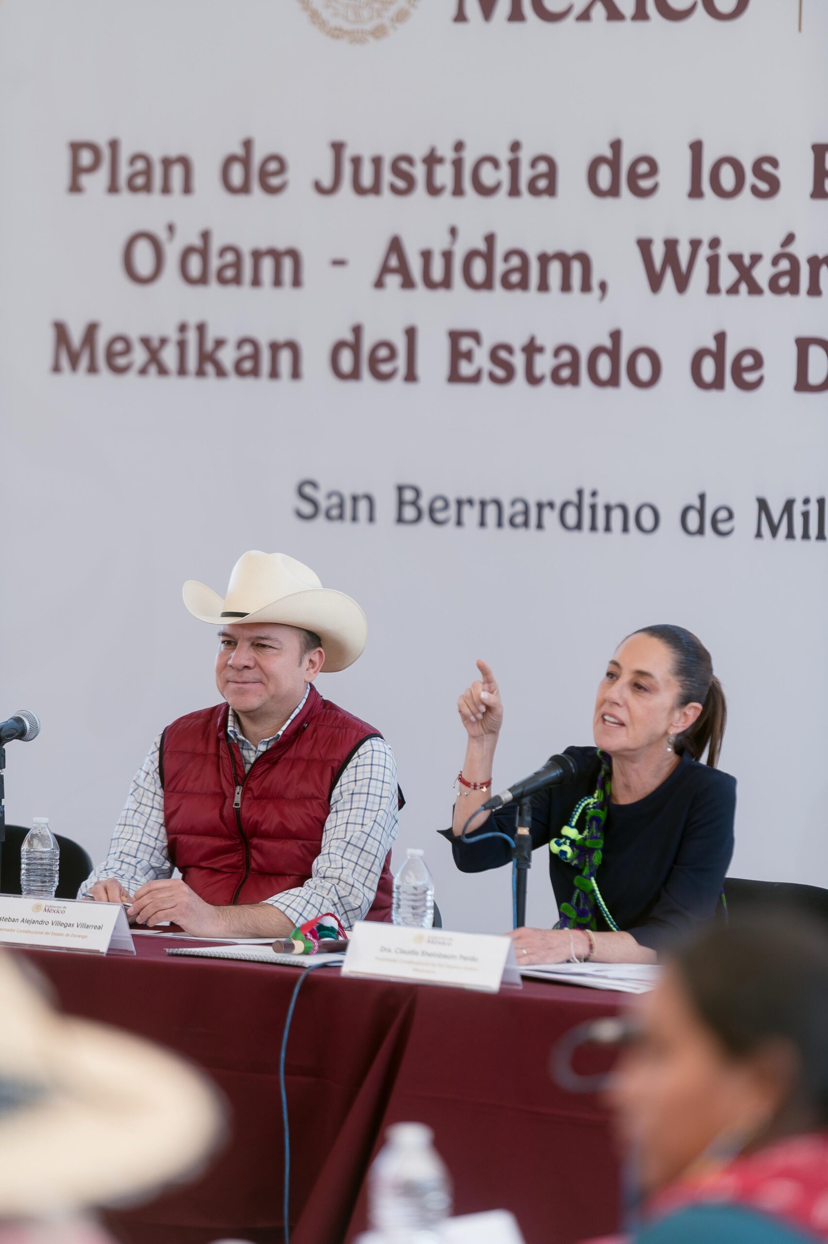 Sheinbaum anuncia planta de frijol y centros de acopio de leche en Durango