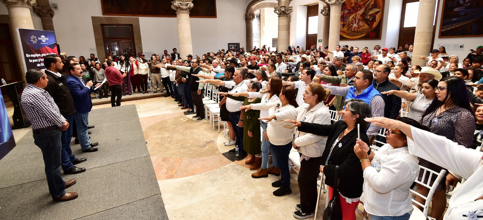 Vecinos organizados refuerzan acciones de seguridad en Durango