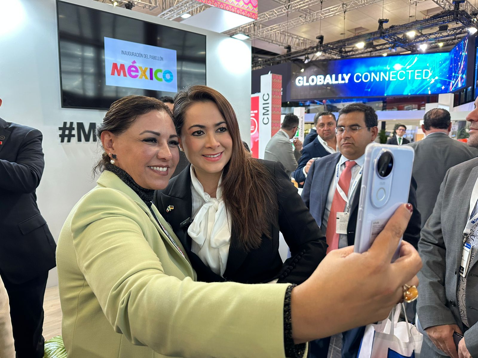 Gobernadora inicia gira por Europa, con agenda de promoción económica
