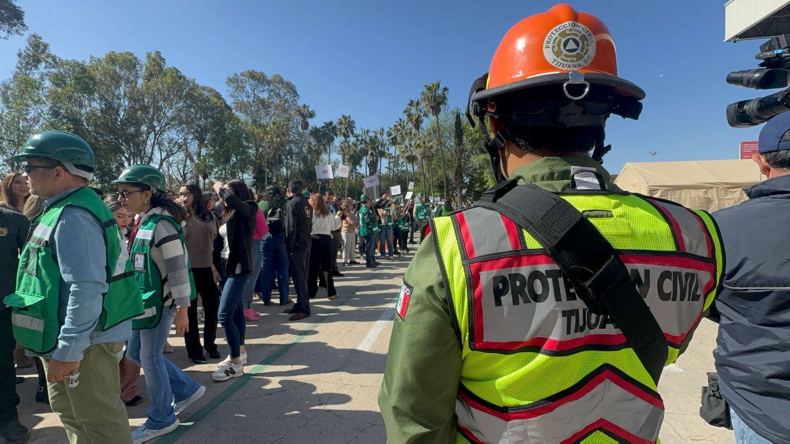 Simulacro en Palacio Municipal: 1,500 personas evacuadas en cinco minutos