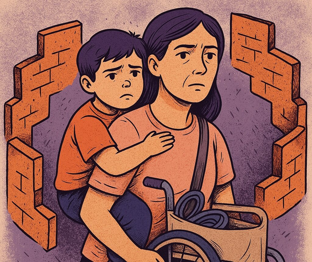 Madres cuidadoras: desafíos ocultos en la atención a niños con discapacidad